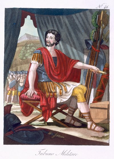 Tribuno militare, illustrazione da 